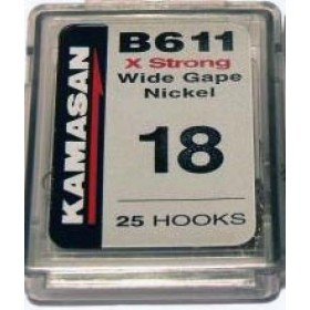 Kamasan B611  X strong Wide gape Nickel