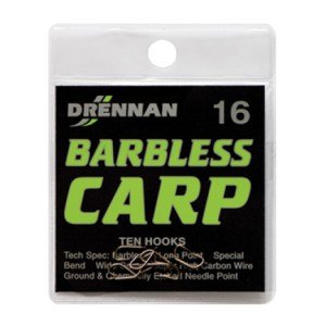 Drennan Barbless Carp  (VERDWIJNT UIT HET DRENNAN ASSORTIMENT)