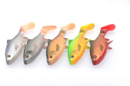SG 3D LB RIVER ROACH PADDLETAIL -blood belly