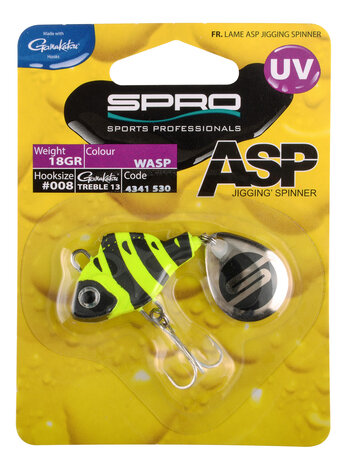 ASP Jiggin' spinner UV Wasp 18gr