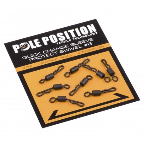Pole position Quick change sleeve protect swivel #8