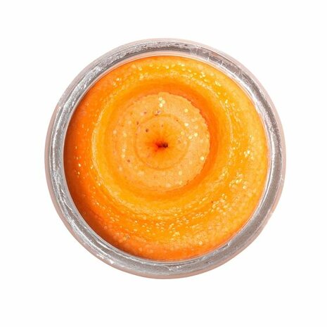 Berkley PowerBait -ANISE- natural glitter trout - Fluo orange 