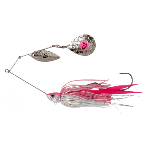 savage gear DA'BUSH SPINNERBAIT 18CM 42G SINKING PINK SILVER