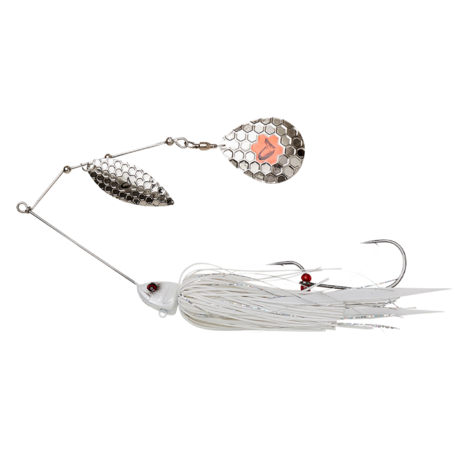 savage gear DA'BUSH SPINNERBAIT 14CM 21G SINKING WHITE SILVER