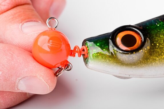 Spro Softbait Spiral Head / orange - 15g