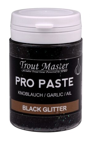 Trout Master Pro Paste knoflook - Black glitter