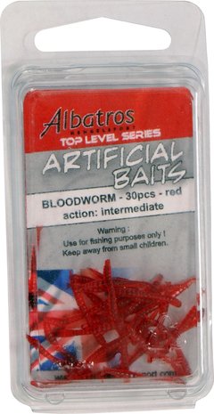 Top level Bloodworm - Red