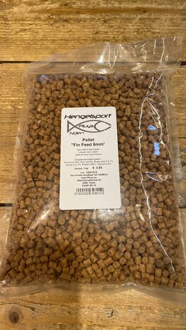 Nieuw!! Pluys Fin Feed pellet 6mm - 1kg