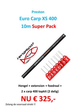 Preston Euro Carp XS 400 - 10m Super pack 