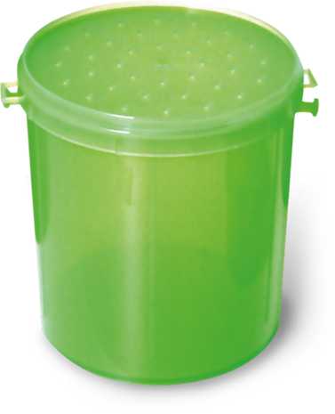 Zebco Bait Container Worm Box S H 120mm green