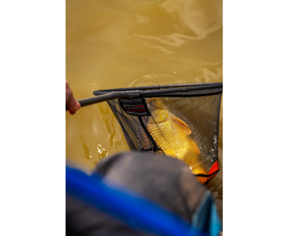 Preston Carbon hair mesh landing net "18