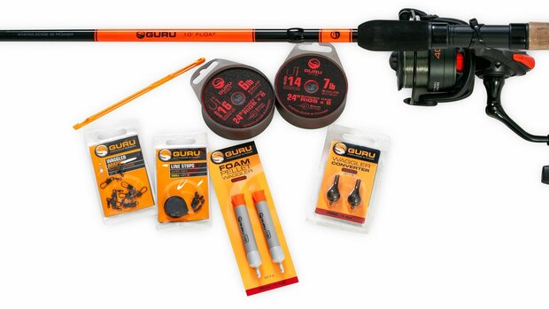 Guru 10' Float rod & reel combo