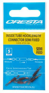 Cresta inside tube Hooklenght connector Semi fixed