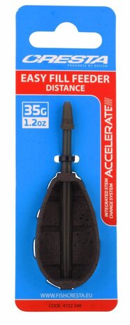 Cresta Accelerate Easy fill feeder Distance