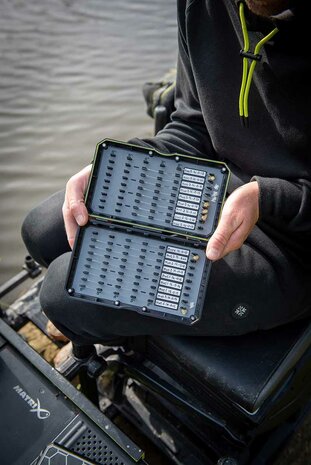 MATRIX HLR PRO HOOKLENGTH BOX &ndash; SHORT 15CM