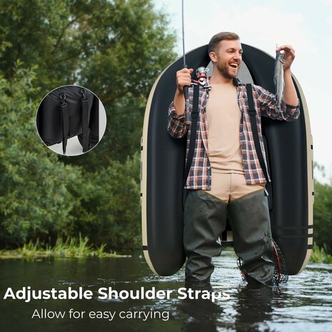 12BB belly boat shoulder strap