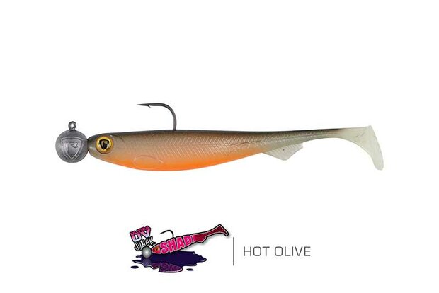Fox Rage Loaded SS 11cm UV Hot olive