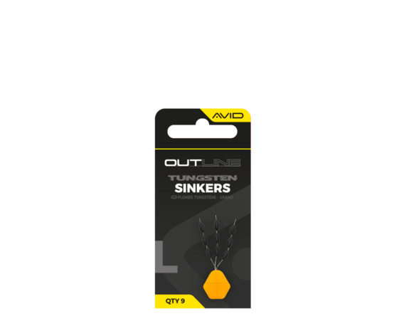 Avid Outline Tungsten Sinkers - Large