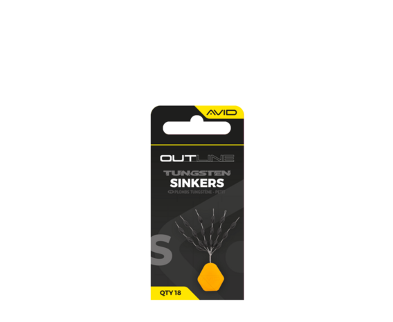 Avid Outline Tungsten Sinkers - Small