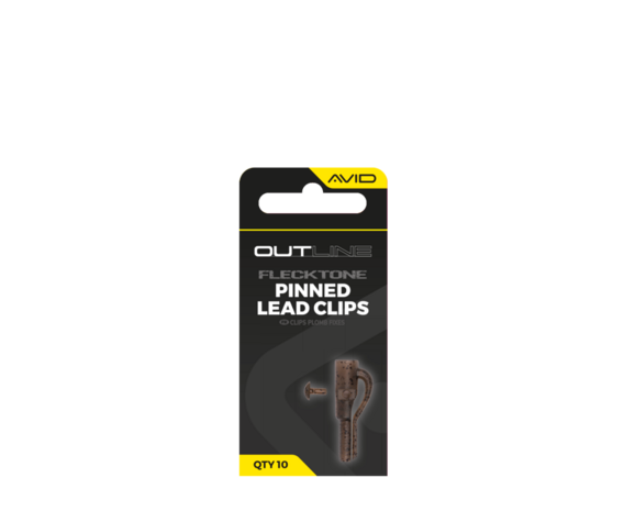 Avid Outline FleckTone Pinned Lead Clips