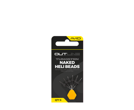 Avid Outline Tungsten Naked Heli Beads