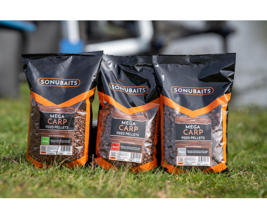 Nieuw! Sonubaits Mega Carp Pellets
