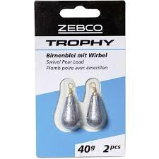 Zebco Arlesey / wartel lood 35g / 2st.