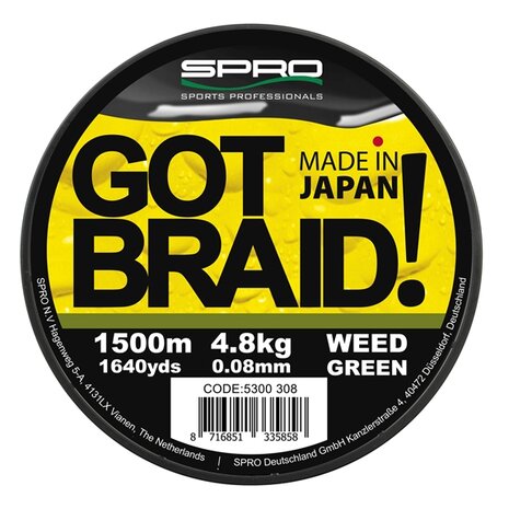 GOT BRAID! - Weed Green 150 m