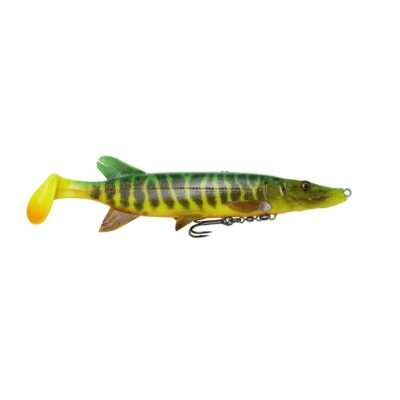 SG 4D PIKE SHAD 20CM 65G SLOW SINK  - FIRETIGER