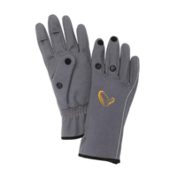 savage gear Handschoenen- SOFTSHELL GLOVE L GREY