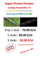Preston Euro Carp XS 400 - Top 2 kit