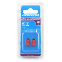 Cresta softcap Hollow connector - Large (rood)