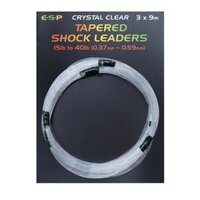 ESP Tapered shock leaders clear 15LB to 40LB