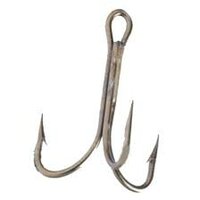 Zeehaken Nickeld Treble 6/0 -  50st.