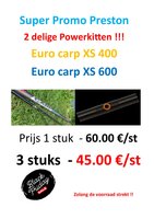 Preston Euro Carp XS 600 - Top 2 kit