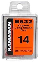 Kamasan B532 Chrystal long shank Red